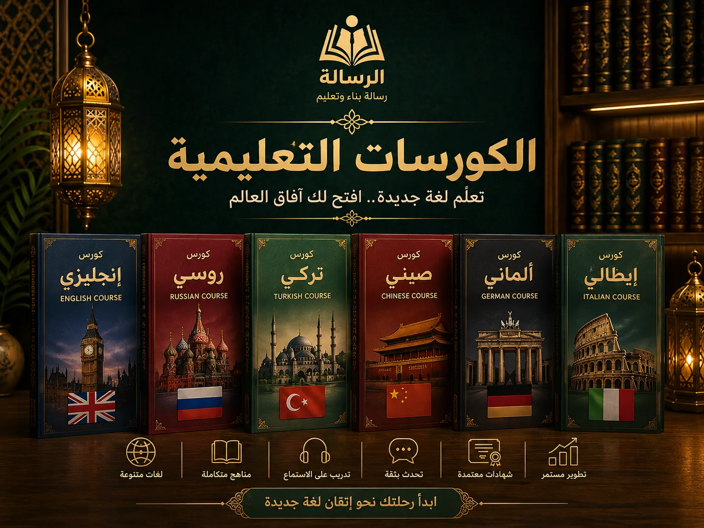 الكورسات التعليمية